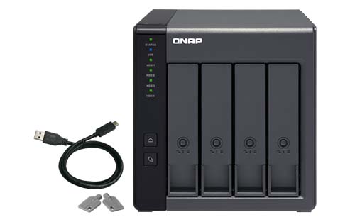 Serveur NAS Qnap TS-431P3-2G 4 Baies 2Go DDR4 Quad-Core