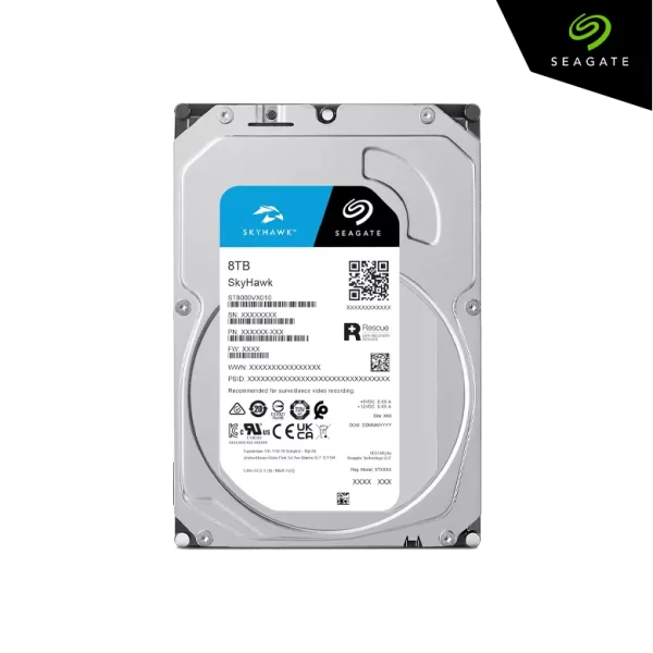 Seagte Disque Dur HDD Interne 3.5" 8 To Skyhawk Surveillance - ST8000VX010