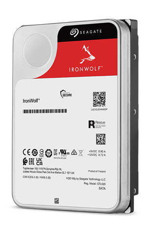 Disque dur Seagate IronWolf pour serveur NAS