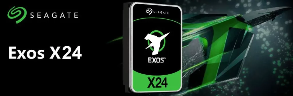 Disque dur Seagate Exos X24 pour datacenter et serveurs d'entreprise